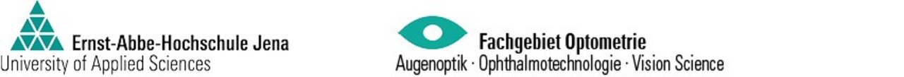 Fachgebiet Optometrie, Ernst-Abbe-Hochschule Jena