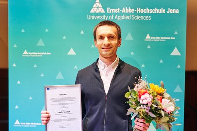 DAAD-Preis 2024 der Ernst-Abbe-Hochschule Jena 