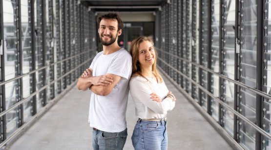 Felix Lorch und Vanessa Groß, Ideengeber von TickLEX