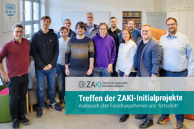 Gruppenfoto vom ZAKI und der Initialprojektmitglieder