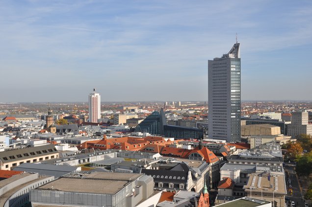 Blick vom Turm des Neuen Rathauses Blick vom Turm des Neuen Rathauses