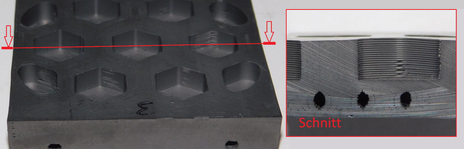 3D-gedruckter Spiegelhalter